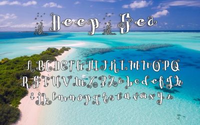 Deep Sea Typeface