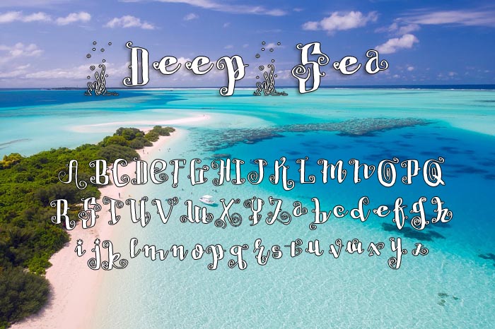 Deep Sea Typeface