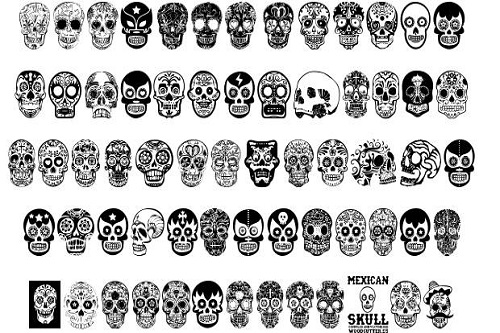 Mexican Skulls