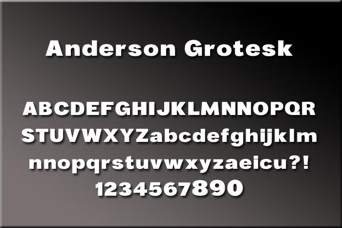 Anderson Grotesk Black