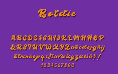 Boldie Script