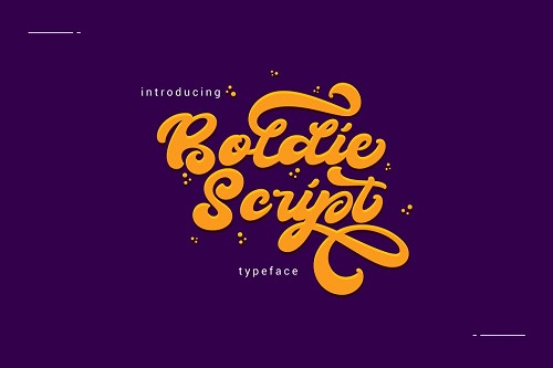 Boldie Script