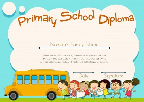 diploma infantil primaria