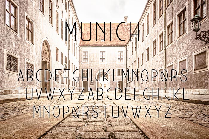 Munich Typeface