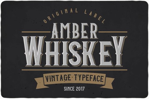 Amber Whiskey