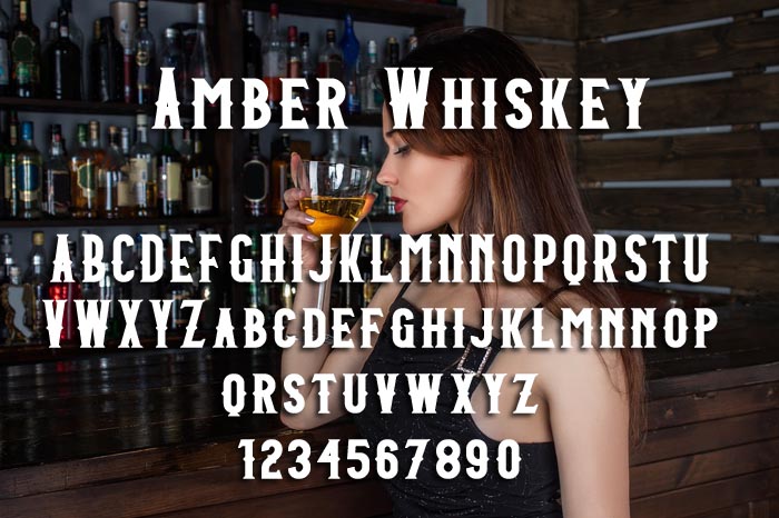 Amber Whiskey