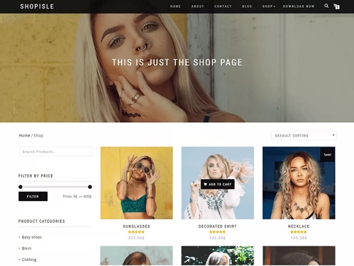 shop isle theme