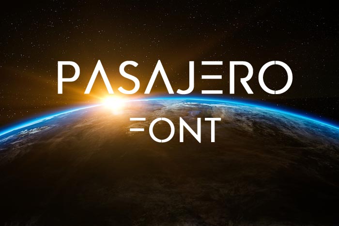 Pasajero Font